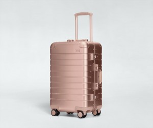 Maleta Away Bigger Carry-On: Aluminum Edition Rosas Dorados | QZ44SUw6Ob3