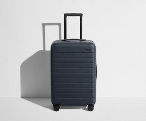 Maleta Away Bigger Carry-On Azul Marino Azules | xhfamDZJZid