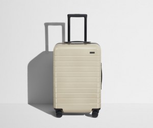 Maleta Away Bigger Carry-On Blancos | wrS4VdXEsNf