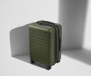 Maleta Away Bigger Carry-On Flex Verde Oliva Verdes | 0Xpm6ky153f