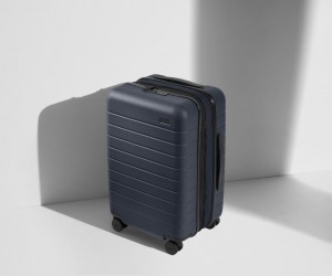 Maleta Away Carry-On Flex Azul Marino Azules | CCsBlkujhBy