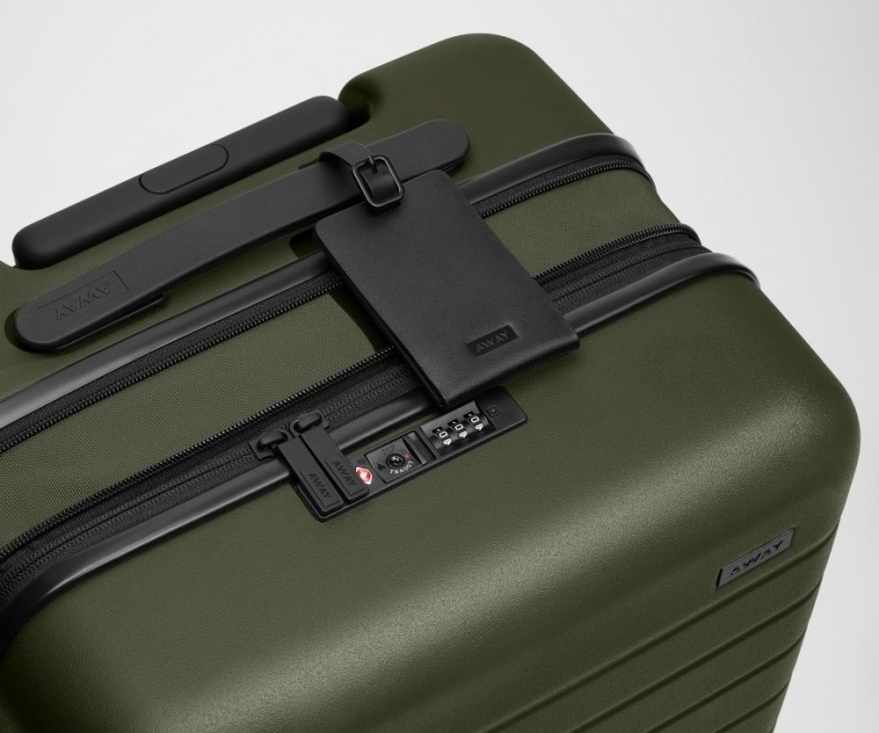 Maleta Away Bigger Carry-On Flex Verde Oliva Verdes | 0Xpm6ky153f