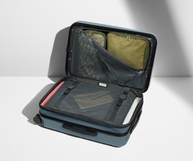 Maleta Away Carry-On Flex Azules | WOXM3AlcNfK