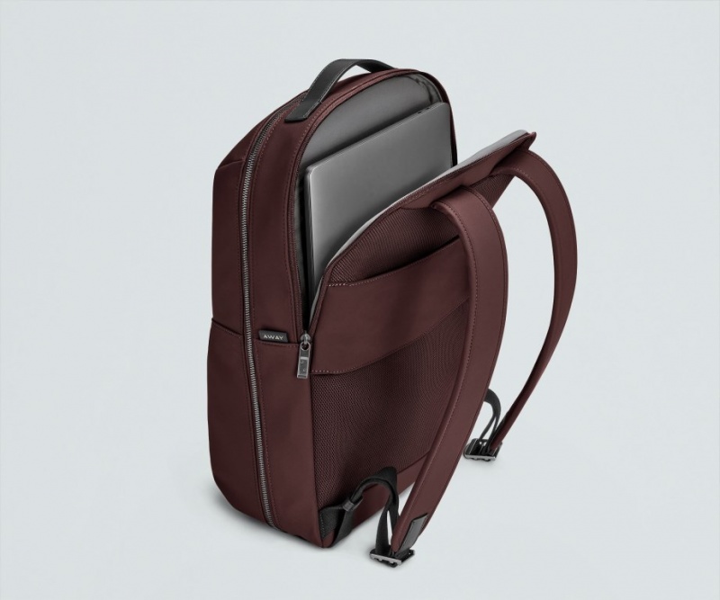 Mochilas Away Everywhere Zip Garnet | C9MEFDqAahq